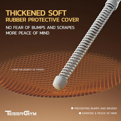 Terragym Cordless Battle Rope, Lazy Weight Loss Black Technology, Efficiently Burns Body Fat, Home Fitness Equipment, Quiet and Non-Disturbing, Easy Daily Maintenance.