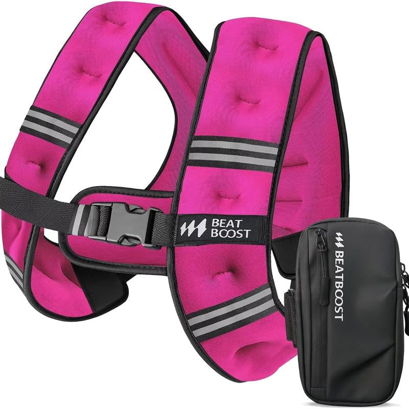 Weighted Vest for Women Men Beatboost 5 10 15 20 25 30Lb Weight Vest with Lronsand for Walking Strength Trainingrunning Workout