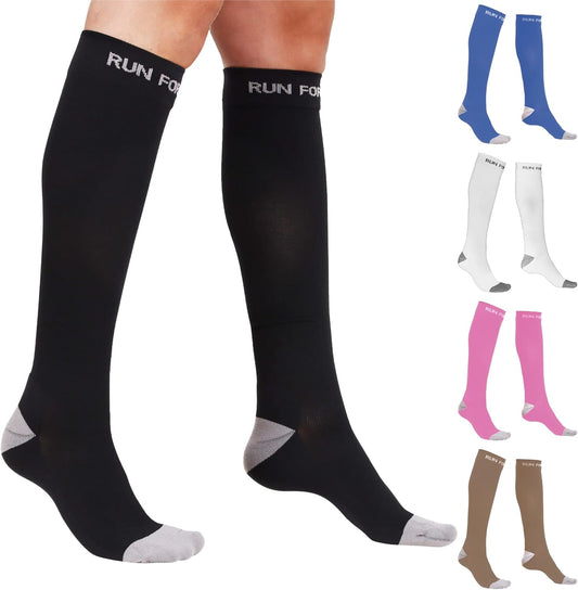Compression Socks for Men & Women 20-30Mmhg Medical Grade Graduated Stockings