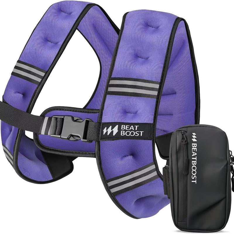 Weighted Vest for Women Men Beatboost 5 10 15 20 25 30Lb Weight Vest with Lronsand for Walking Strength Trainingrunning Workout
