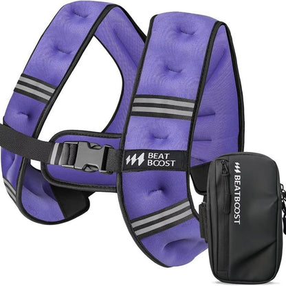 Weighted Vest for Women Men Beatboost 5 10 15 20 25 30Lb Weight Vest with Lronsand for Walking Strength Trainingrunning Workout